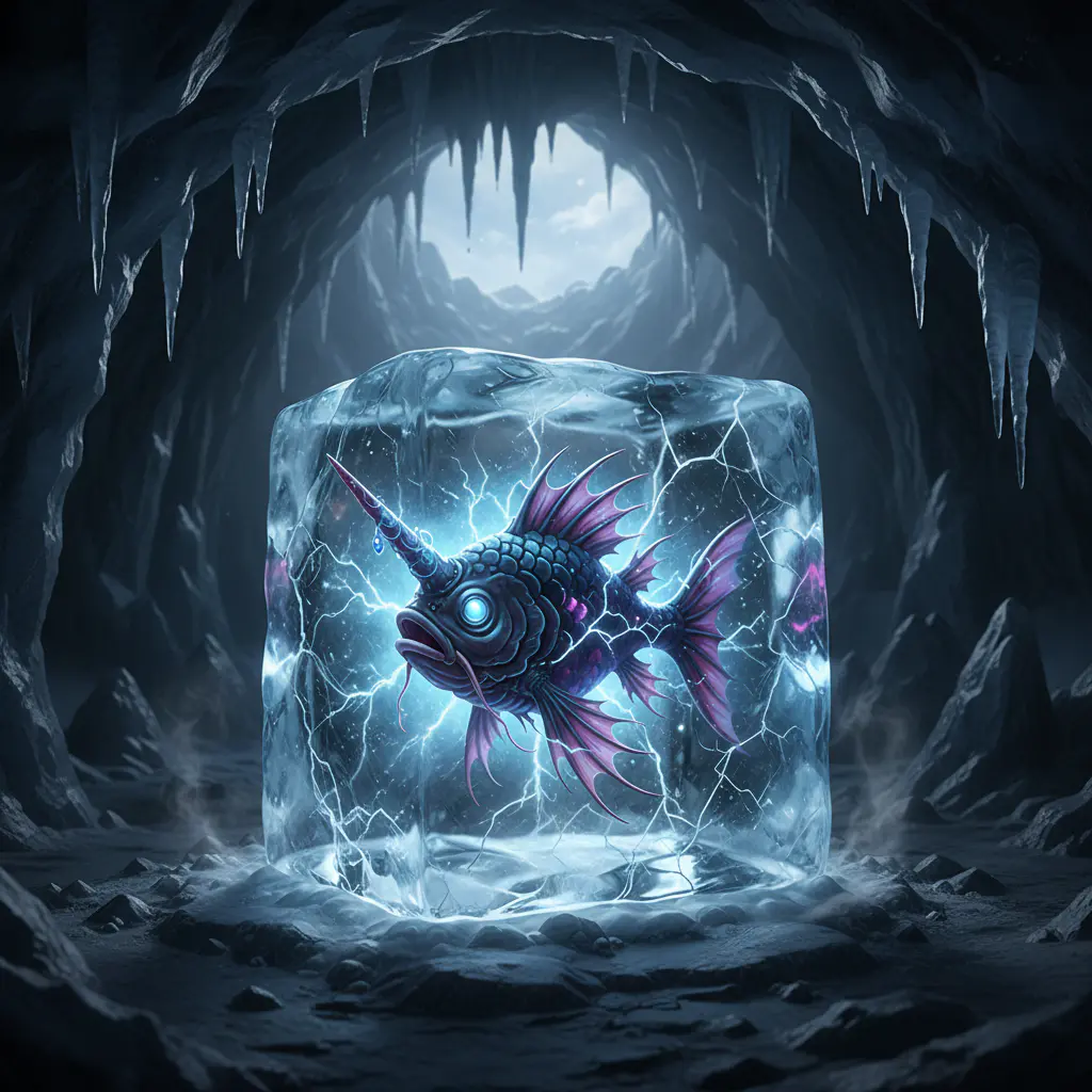 Legendary rare fish trophy