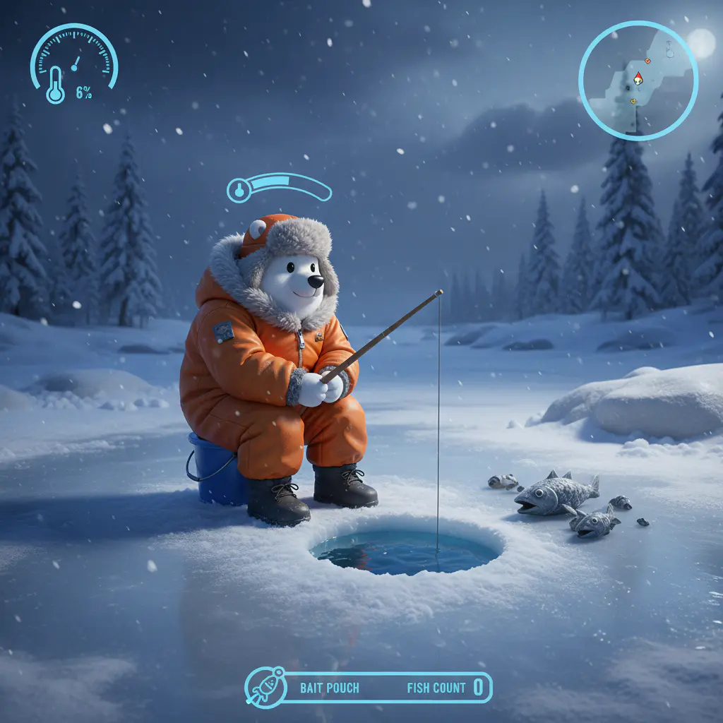 Ice fishing missions gameplay
